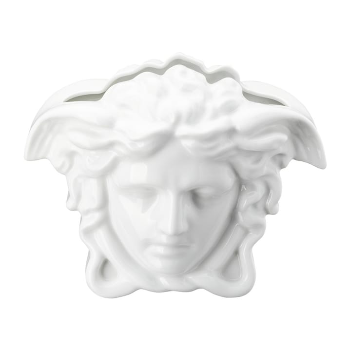 Versace Medusa Grande vaso 21 cm, Branco Versace