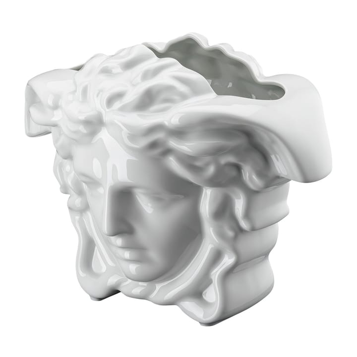 Versace Medusa Grande vaso 21 cm, Branco Versace