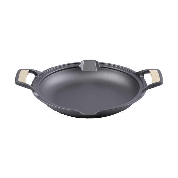 Panela de paella Signature em ferro fundido 33 cm - Preto - Victoria