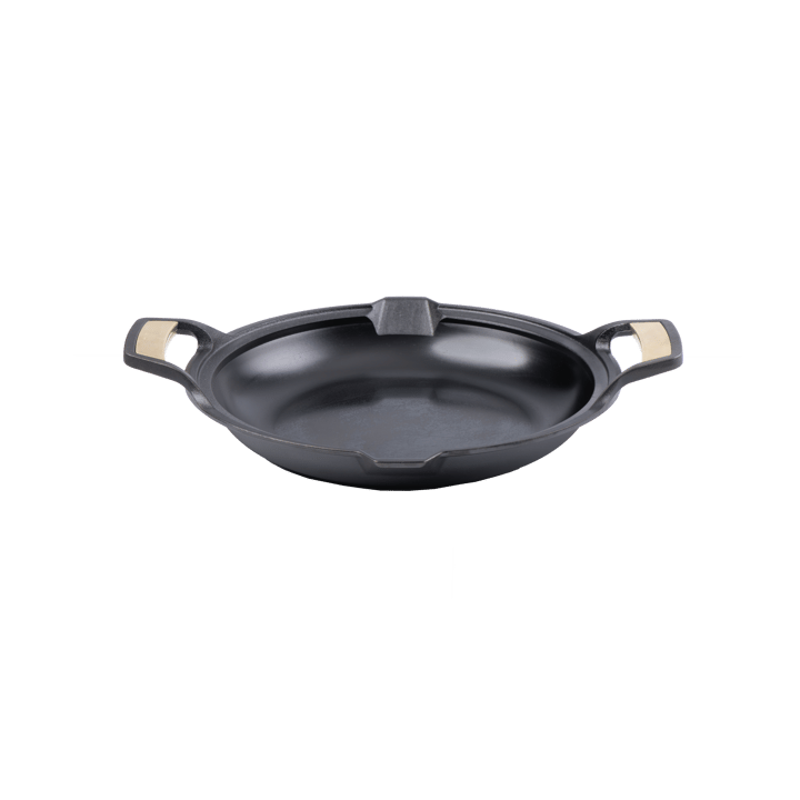 Panela de paella Signature em ferro fundido polido 33 cm - Preto - Victoria