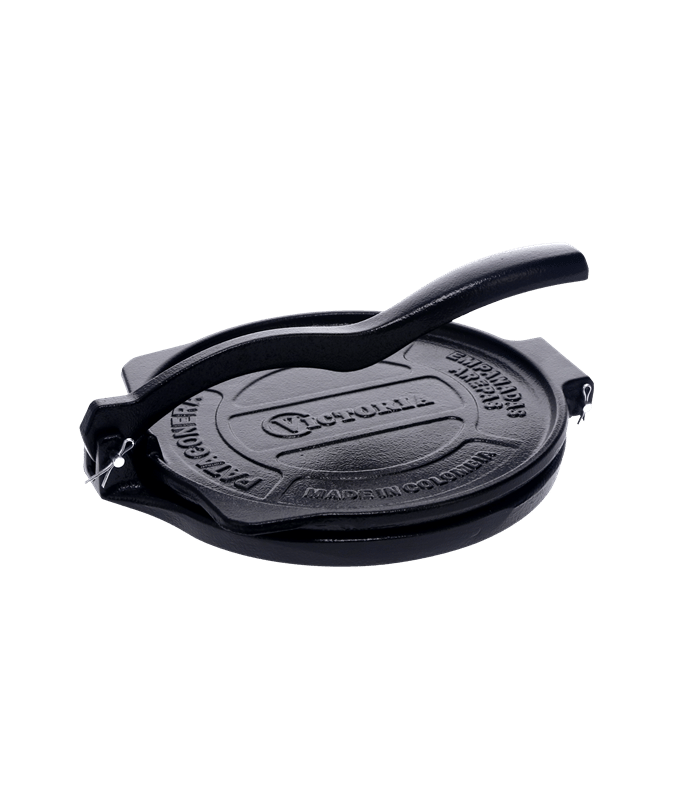 Prensa de tortilla ferro fundido 20 cm - Preto - Victoria