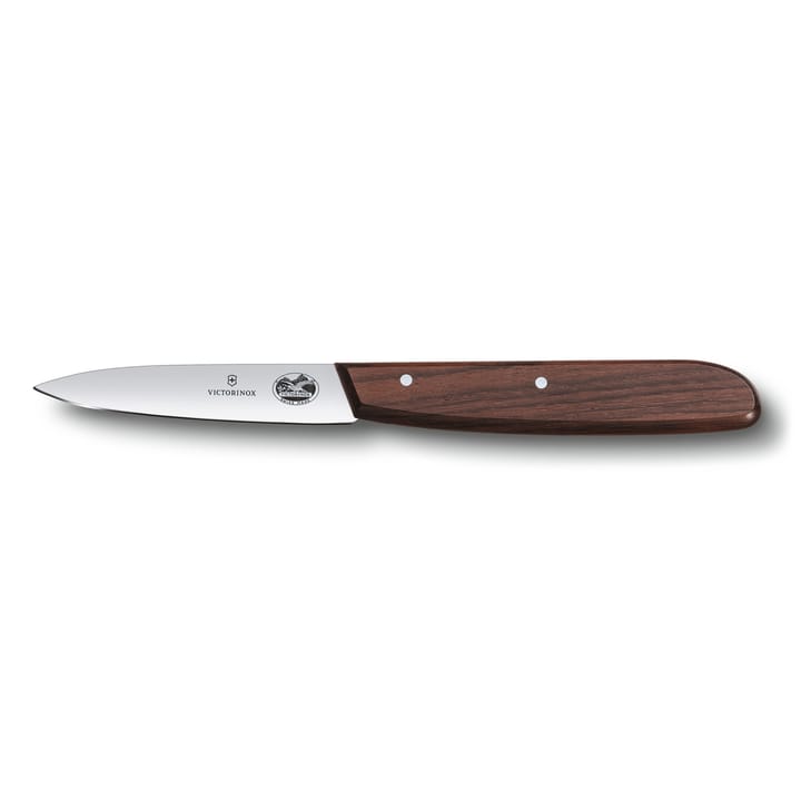 Faca de aparar serrilhada Wood 8 cm - Aço inoxidável-ácer - Victorinox