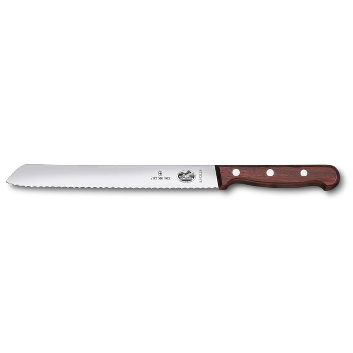 Faca p/ pão Wood 21 cm - Aço inoxidável-ácer - Victorinox