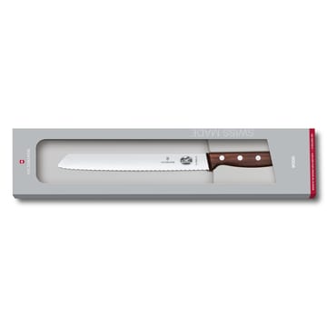 Faca p/ pão Wood 21 cm - Aço inoxidável-ácer - Victorinox