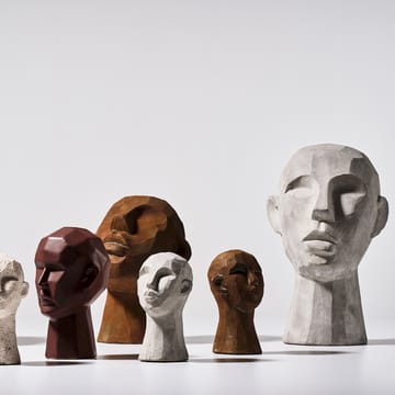 Decoração Head - Cinzento, grande - Villa Collection