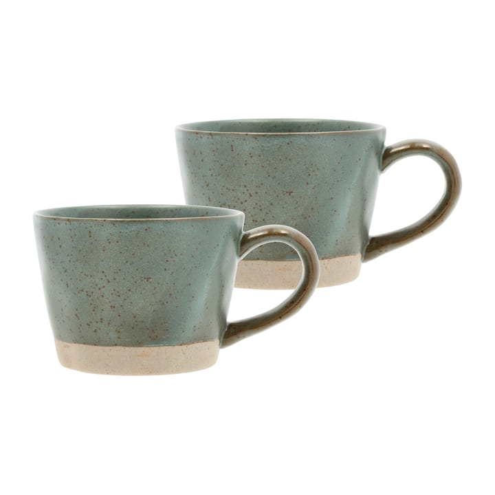 Evig caneca com alça 30 cl 2 unid. - Verde - Villa Collection