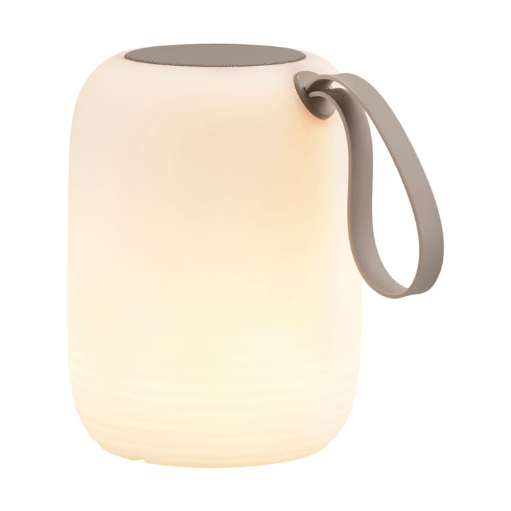 Luz LED com altifalante portátil Hav Ø12,5 cm, White-sand Villa Collection