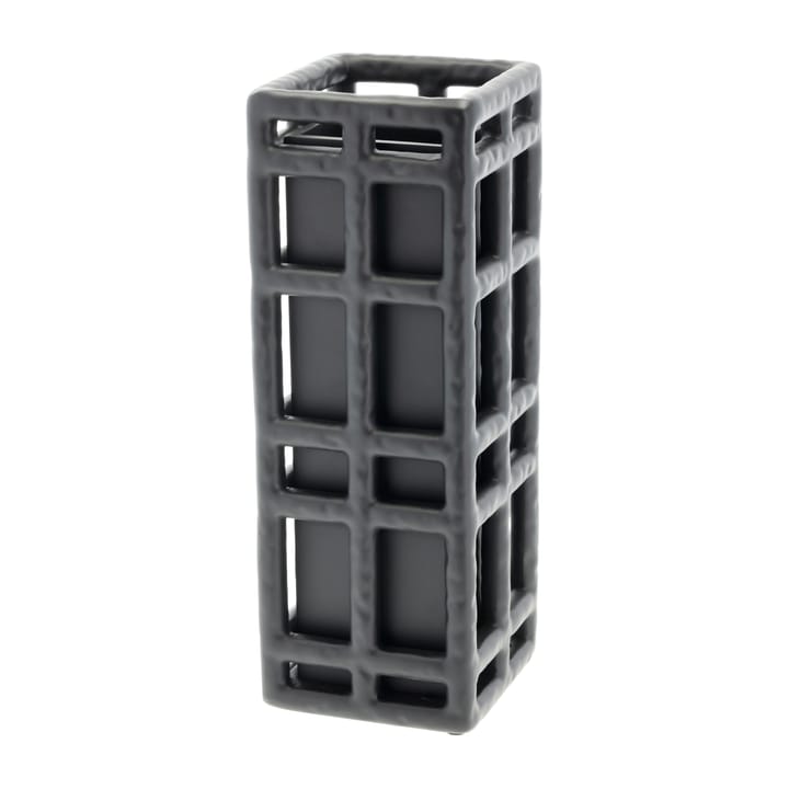 Lyng vaso 11x11x30 cm - Preto - Villa Collection