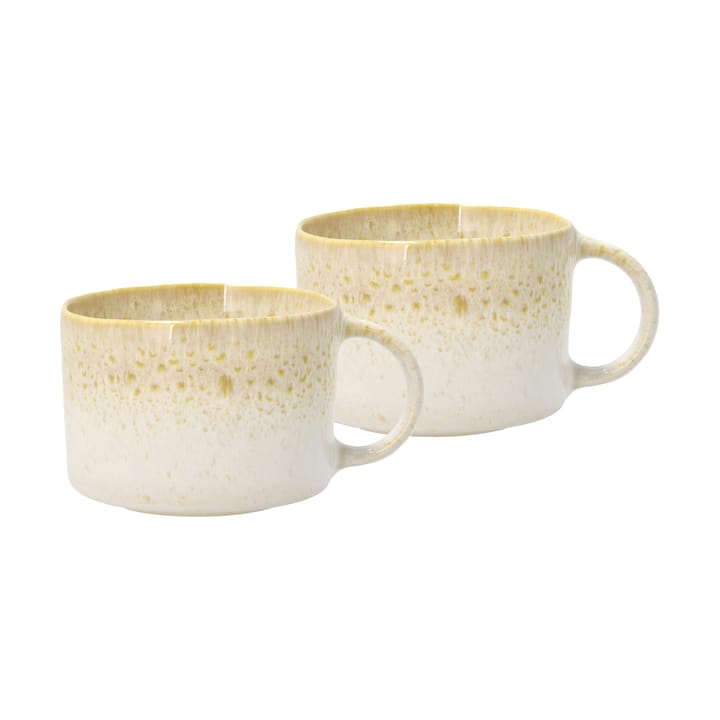 Styles caneca com alça 16 cl 2 un. - Creme-sand - Villa Collection