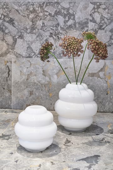 Vaso Bubble Ø20 cm - Branco  - Villa Collection