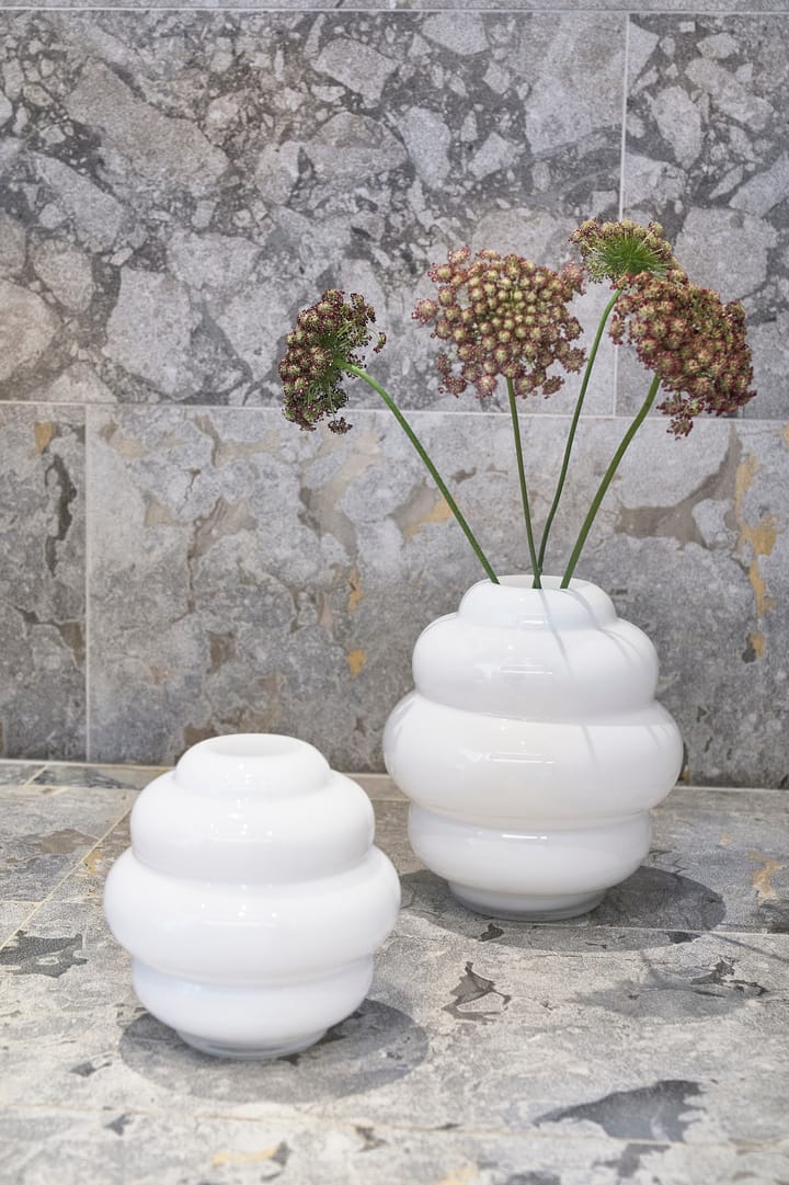 Vaso Bubble Ø25 cm - Branco  - Villa Collection