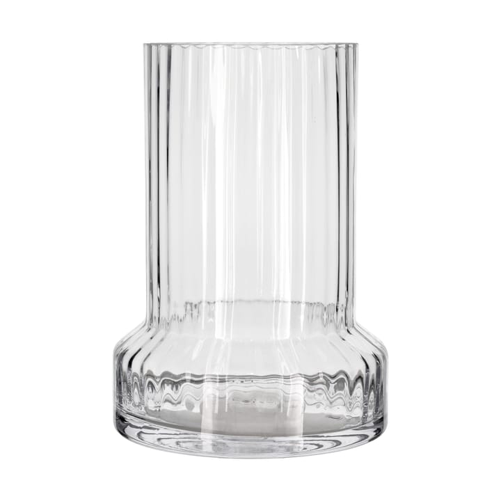 Vaso de vidro com padrão Hvils Ø21 cm - Clear - Villa Collection