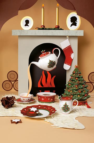 Árvore de Natal com caixa de música Toy's Delight - Branco-vermelho - Villeroy & Boch