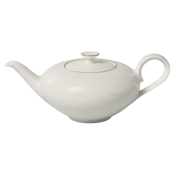 Bule de chá Anmut Gold 1 l - Branco - Villeroy & Boch