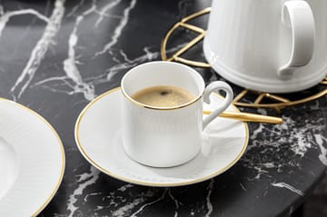 Château Septfontaines pires de café Ø15.5 cm - Branco-dourado - Villeroy & Boch