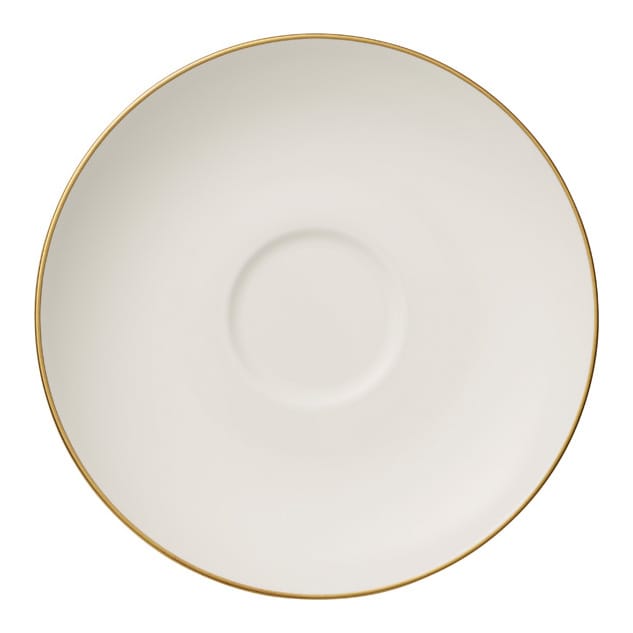 Chávena de chá com pires Anmut Gold - Branco - Villeroy & Boch