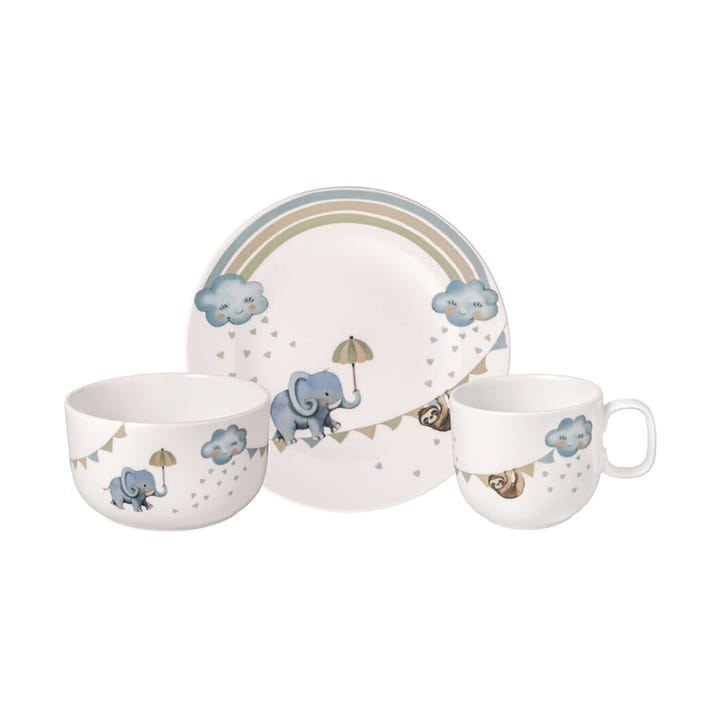 Conjunto infantil Walk like an Elephant - 3 peças - Villeroy & Boch