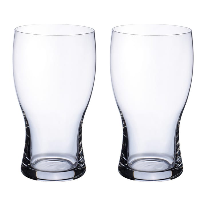 Copo de cerveja (pint) Purismo, 2 un. - Clear - Villeroy & Boch