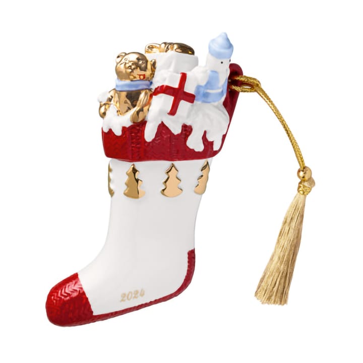 Enfeite de Natal bota Christmas Classics, Branco-vermelho Villeroy & Boch