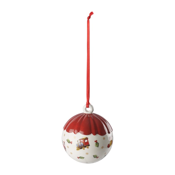 Enfeite de Natal Toy's Delight Decoration Ø6 cm - Branco-vermelho - Villeroy & Boch