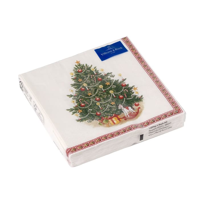 Guardanapo 33x33 cm 20-unidades Winter Specials  - Fir tree - Villeroy & Boch