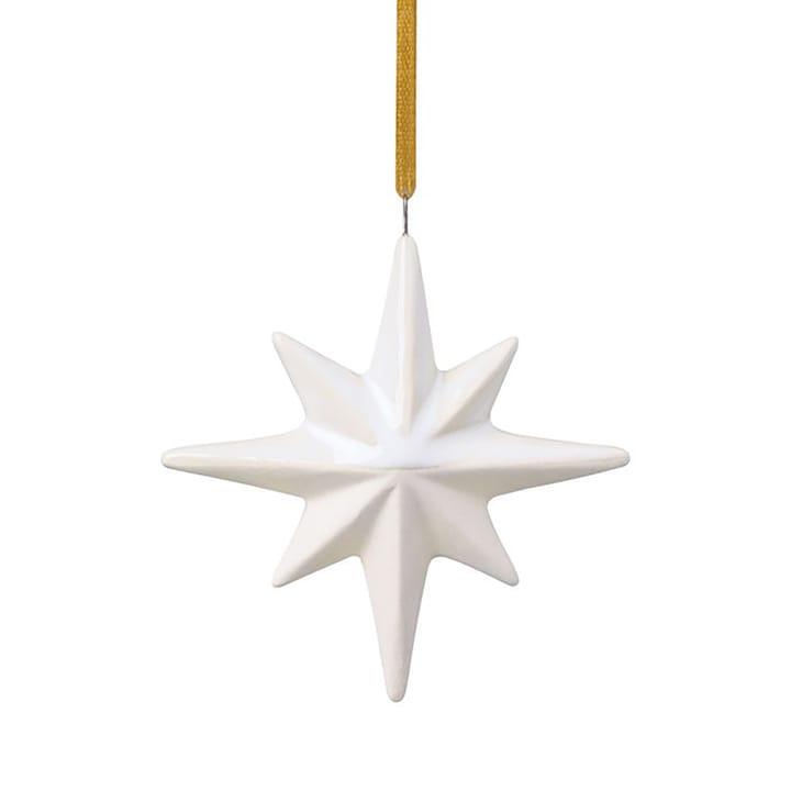 Pingente Estrela Árvore de Natal Winter Glow  - Branco-bege - Villeroy & Boch