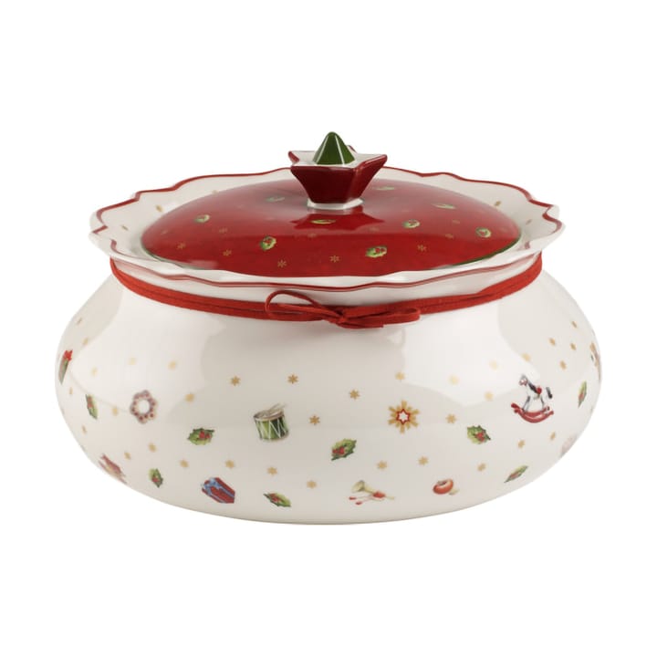 Pote con tampa Toy's Delight M 1,9 L, Branco-vermelho Villeroy & Boch