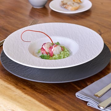 Prato fundo Manufacture Rock Ø28 cm - Blanc - Villeroy & Boch