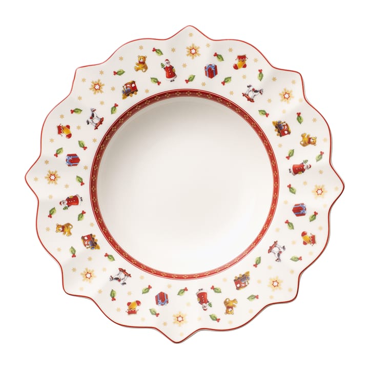 Prato fundo Toy's Delight Ø26 cm - Branco-vermelho - Villeroy & Boch