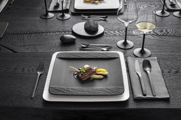 Prato Manufacture Rock 28x28 cm - Preto - Villeroy & Boch