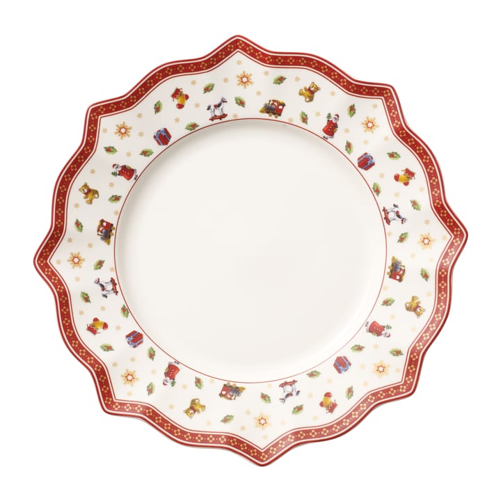 Prato Toy's Delight Ø29 - Branco-vermelho - Villeroy & Boch