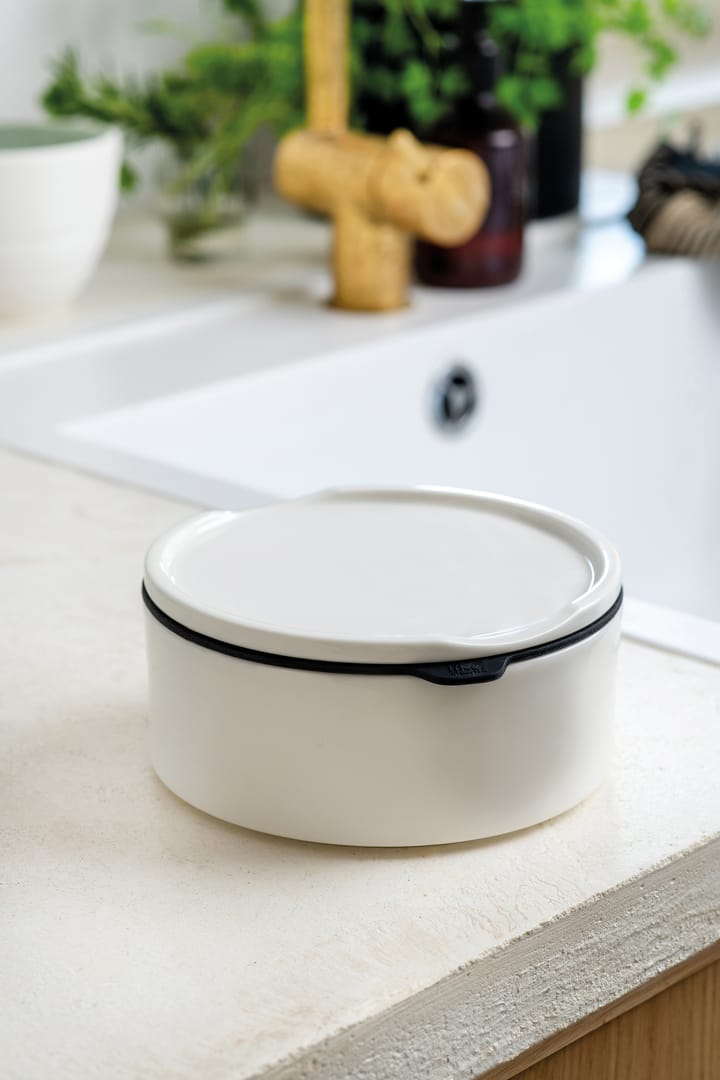 Recipiente para comida em porcelana M Ø13 cm To Go & To Stay  - Branco - Villeroy & Boch