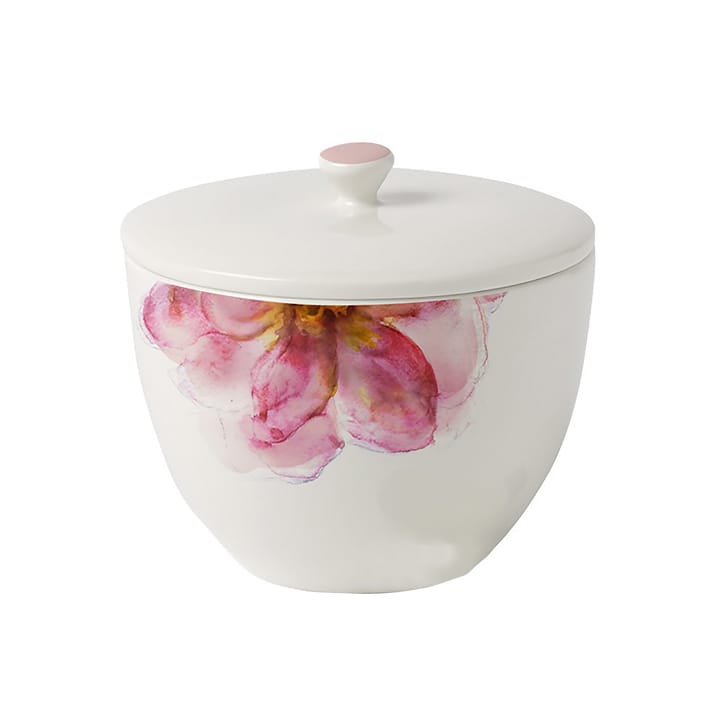 Rose Garden jarra de chá com tampa Ø13.5 cm - Branco - Villeroy & Boch