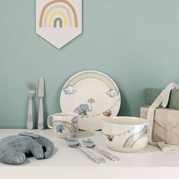 Serviço de mesa infantil + talheres Walk like an Elephant - 7 peças - Villeroy & Boch