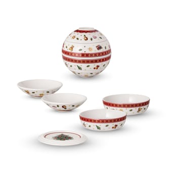 Toy's Delight La petite Boule 5 peças - Branco-vermelho - Villeroy & Boch