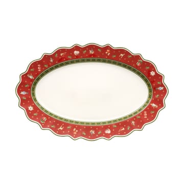 Travessa oval Toy's Delight 31x50 cm - Branco-vermelho - Villeroy & Boch