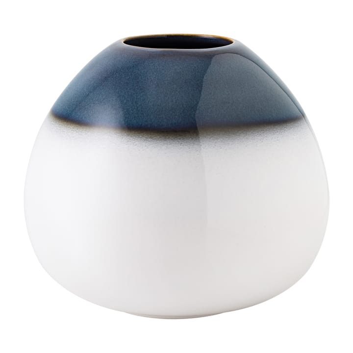 Vaso oval Lave Home 13 cm - Blue-white - Villeroy & Boch