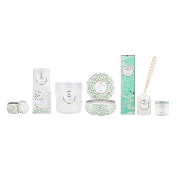 Vela perfumada 3 pavios Maison Blanc Tin 40 horas - Laguna - Voluspa