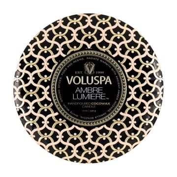 Vela perfumada 3 pavios Maison Noir Tin 40 horas - Ambre Lumiere - Voluspa