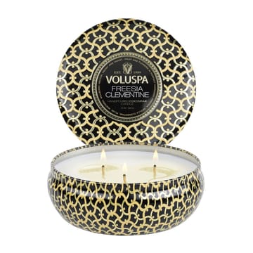 Vela perfumada 3 pavios Maison Noir Tin 40 horas - Freesia Clementine - Voluspa