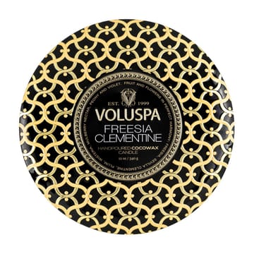 Vela perfumada 3 pavios Maison Noir Tin 40 horas - Freesia Clementine - Voluspa