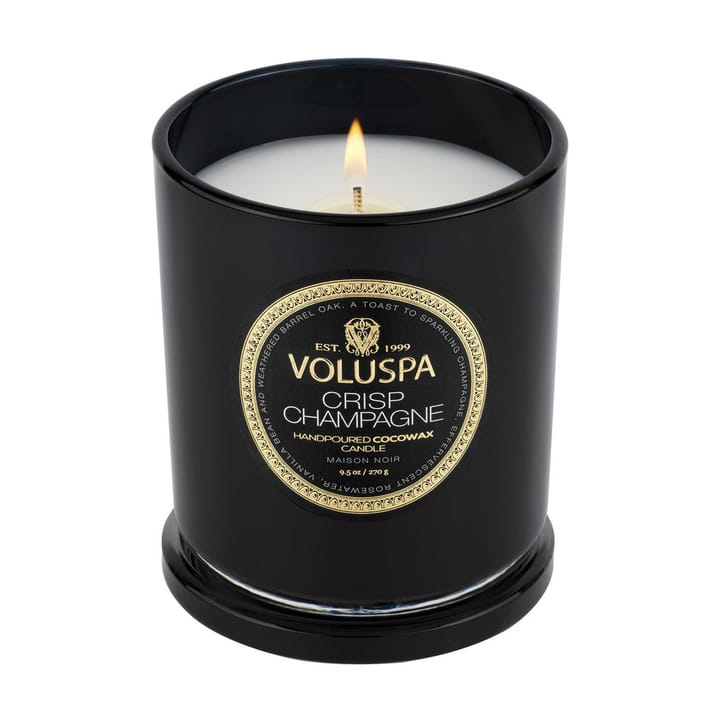 Vela perfumada Classic Maison Noir 60 horas - Crisp Champagne - Voluspa