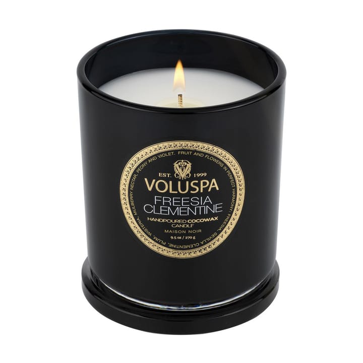 Vela perfumada Classic Maison Noir 60 horas, Freesia Clementine Voluspa