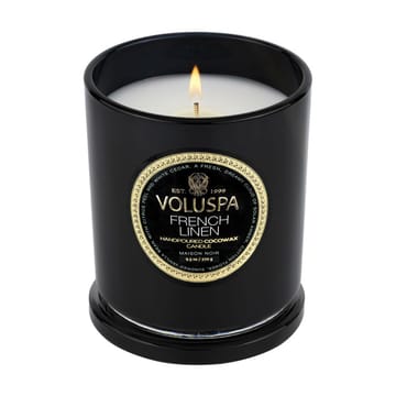 Vela perfumada Classic Maison Noir 60 horas - French Linen - Voluspa