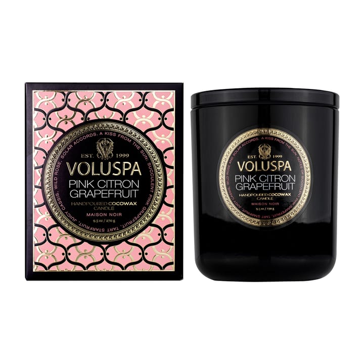 Vela perfumada Classic Maison Noir 60 horas - Pink Citron Grapefruit - Voluspa