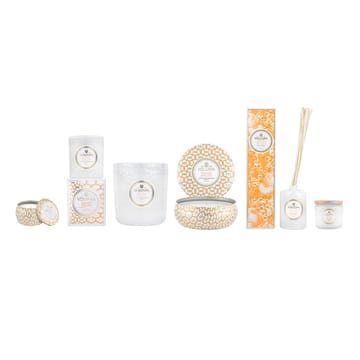 Vela perfumada Maison Blanc Mini Tin 25 horas - Italian Bellini - Voluspa