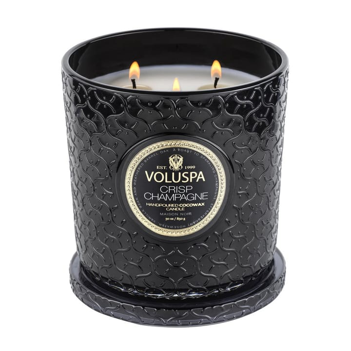 Vela perfumada Maison Noir Luxe 80 horas - Crisp Champagne - Voluspa