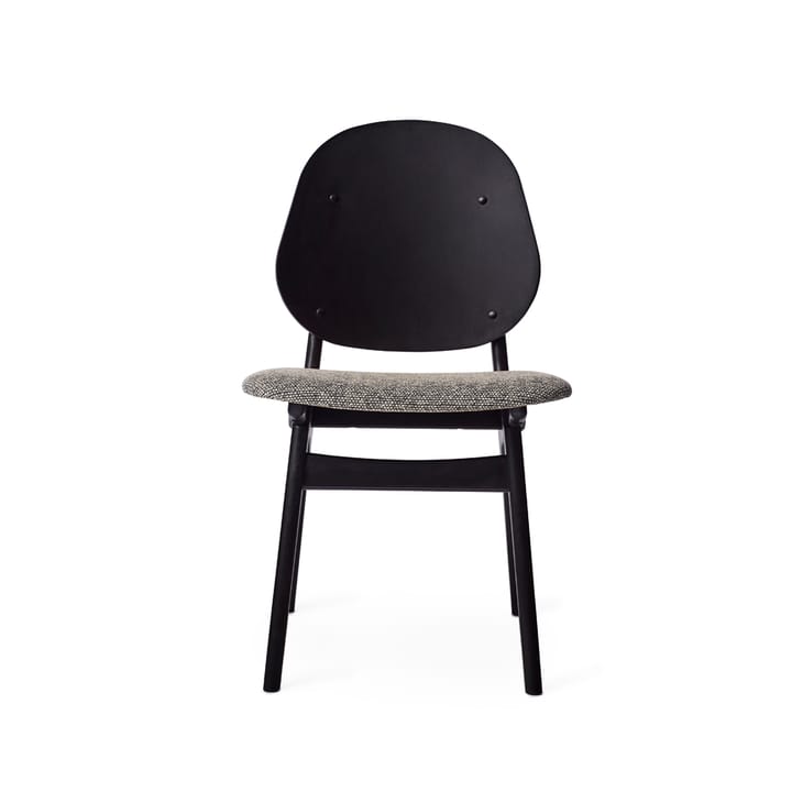 Cadeira Noble  - Tecido gráfico Sprinkles, estrutura lacado preto - Warm Nordic