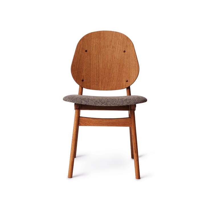 Cadeira Noble  - Tecido sprinkles enferrujado,estrutura óleo de teca - Warm Nordic