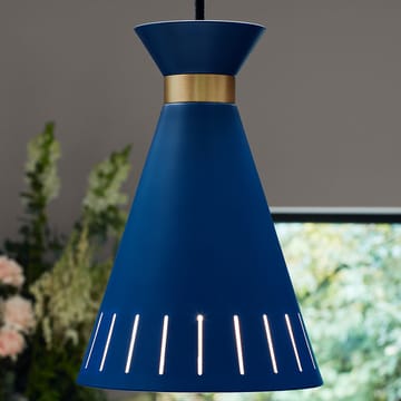 Candeeiro suspenso Cone - Azul azure - Warm Nordic